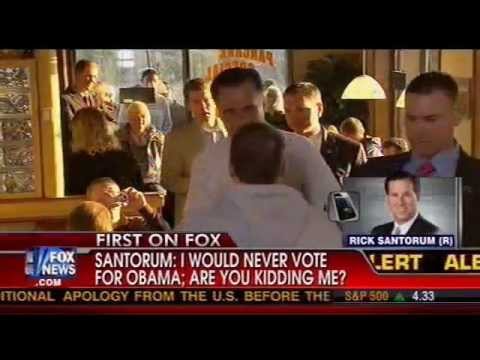 Rick Santorum completely self-destructs in an interview with Neil Cavuto (2012) - Google Search